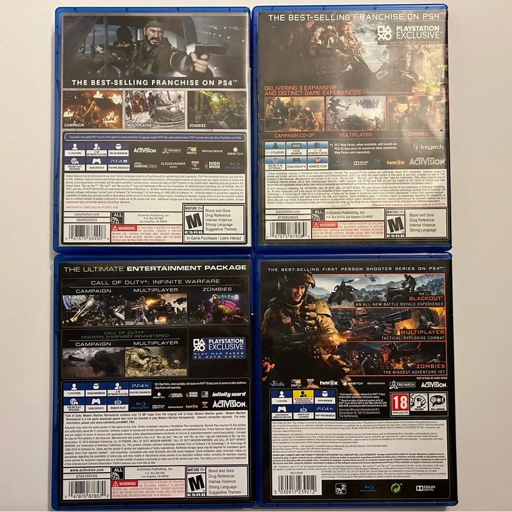 Call of Duty PS4 Game Bundle - Picture 2 of 3